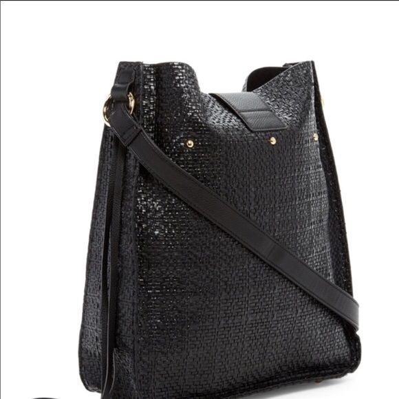 Boutique-Pink Haley Imogen Crossbody Bag in Black - Picture 3 of 5